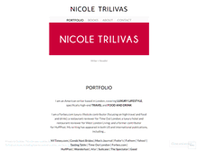 Tablet Screenshot of nicoletrilivas.com